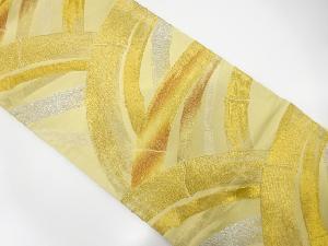 アンティーク　竹格子模様織り出し袋帯（材料）